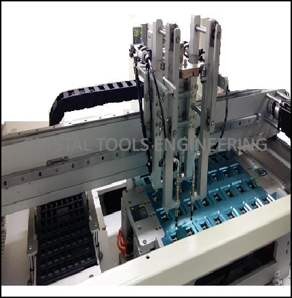 Semi auto pick and place machine