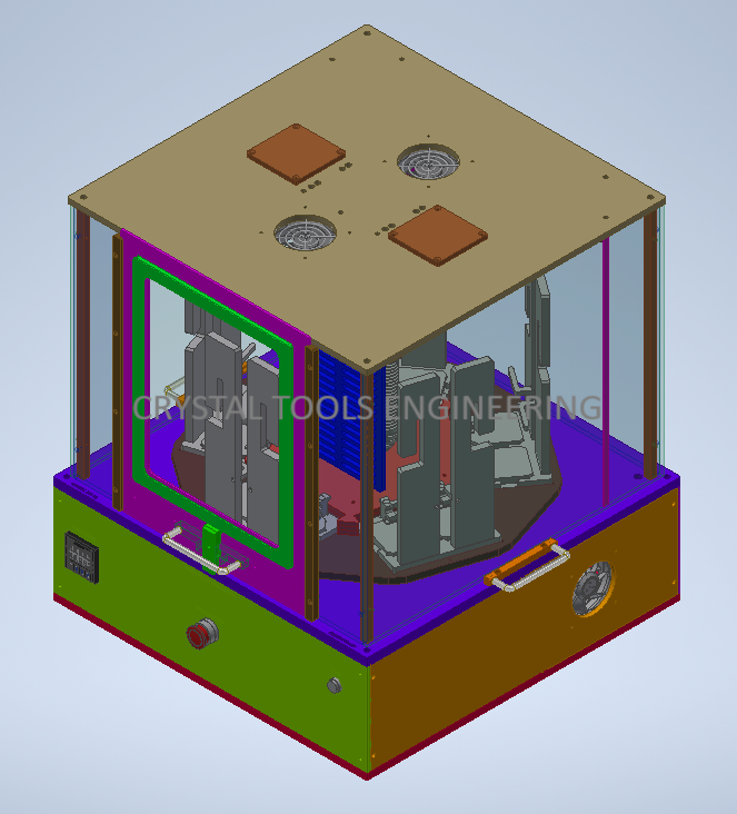 rotate oven machine